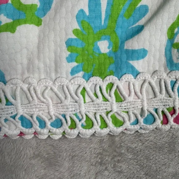 NWT $118 Lilly Pulitzer Womens Lavender Skirt A Delicacy Print 6 Pink Blue - Picture 5 of 13